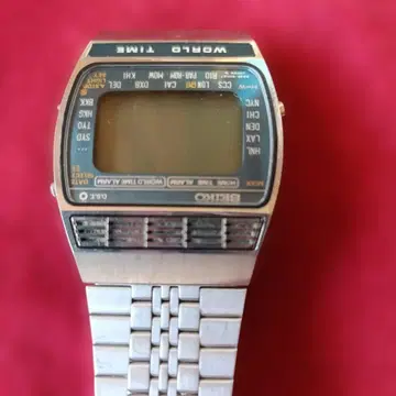 SEIKO 아틀라스 월드 타임 손목시계