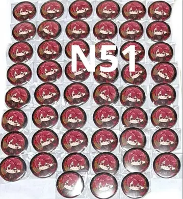 옆집 사카타. 기본 캔뱃지 51개