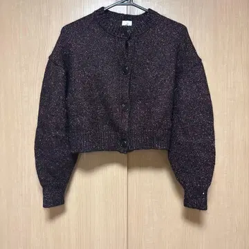 [ 새상품급 F ] 6 beauty&youth 멀티 컬러 니트 가디건