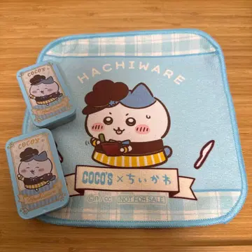 치이카와 (먼작귀) 하치와레 코코스 콜라보 슬라이드 케이스 타월