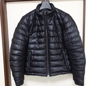 컨디션 최상 카도야 가죽 다운 자켓 L 거의 미사용