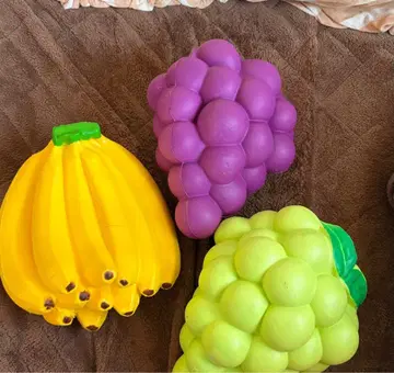완구 과일 세트 ( 보라색 그린 옐로우 컬러 )