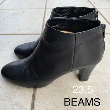 BEAMS 빔즈 지퍼 숏부츠