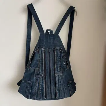 데님 리메이크 백팩