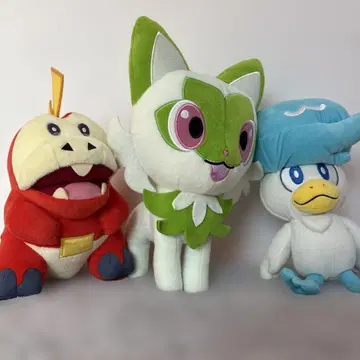 포켓몬 봉제 인형 3체 세트