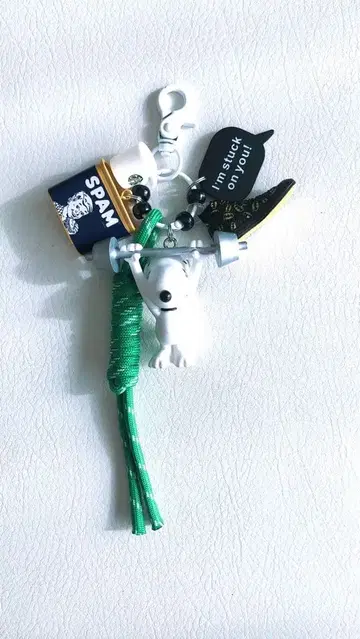 주렁주렁 키링 스누피 가챠 파우치 컨버스