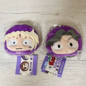 닌타마 란타로 미니 파우치 키링 4장