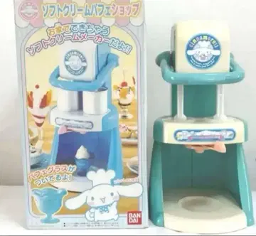 [ 미사용 ] BANDAI 산리오 시나몬 롤 소프트 아이스크림 파르페 숍