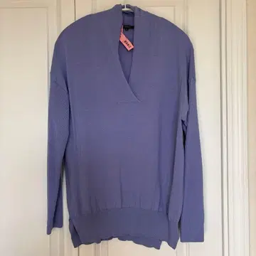 23구 레이어트 카라 니트 사이즈 38