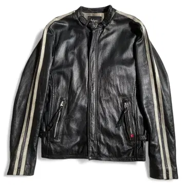 샷 클래식 레이서 가죽 자켓 3161002