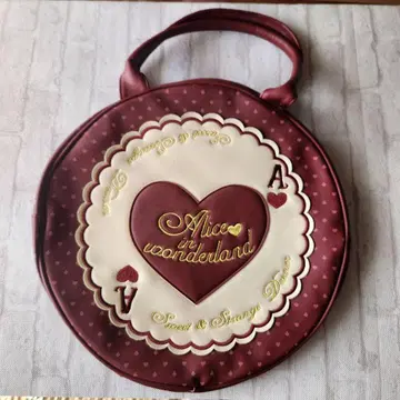 앨리스 하트 토트백 스위머 앨리스 카드놀이