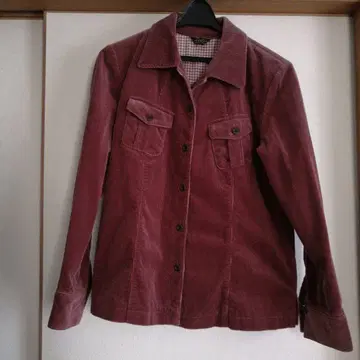 Leithan 레리안 코듀로이 자켓 와인 레드