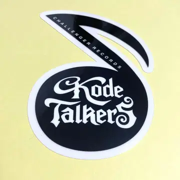 CHALLENGER RECORDS / Code Talkers 음표 스티커