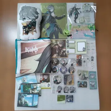 원신 알하이탐 캔뱃지 아크릴 스탠드 카드 브로마이드 묶음 판매