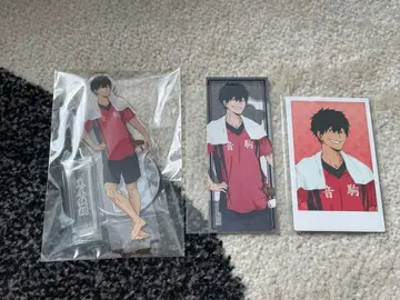 하이큐 극락탕 콜라보 아크릴 스탠드 쿠로오 테츠로