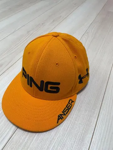 PING x UNDER ARMOUR 헌터 메이 콜라보 오렌지 캡