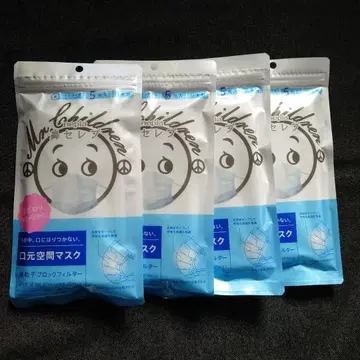 미스치루 미스치루군 굿즈 하나세레부 마스크 4개 세트