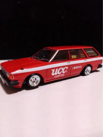 일본산 명차 1/43 블루버드 밴 딥림 로다운 커스텀품