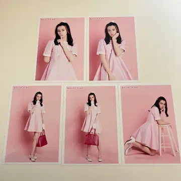 초특급 타카시 BULLET PINK 바레피 브로마이드 컴플리트 세트