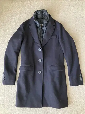 헬레노 네이비 체스터 코트 사이즈 44