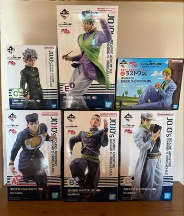 죠죠 제일복권 컴프 피규어 4부 라스트 원 모음