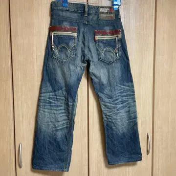 EDWIN 444XVS 빈티지 데님 32 사이즈