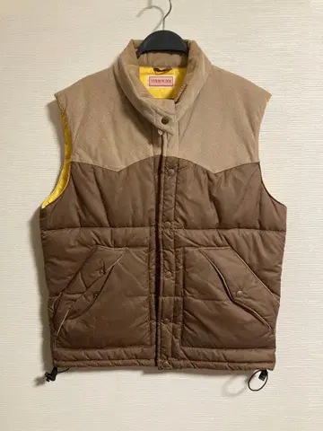 텐더 로인 다운 베스트 코듀로이 새상품급