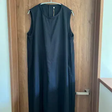 무인양품 오버롤 스커트 다크 네이비 기모