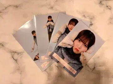 사쿠라자카46 나카지마 유즈키 겨울 의류 4종 컴프 브로마이드