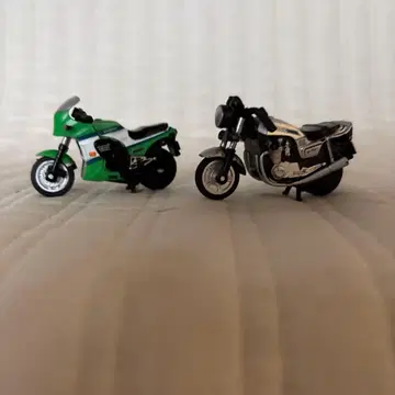 미니어처 바이크 모델 2대 세트