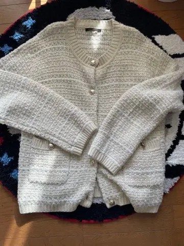 BARNYARDSTORM 아이보리 니트 가디건