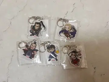 킹덤 잔카라 콜라보 아크릴 키링 5개 세트