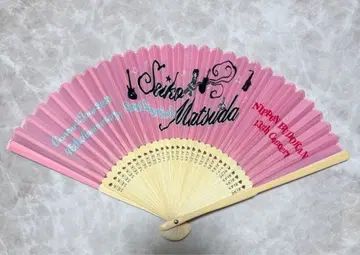 마츠다 세이코 부채 2025 콘서트 투어 9/5.6 한정판 일본 무도관