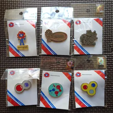 EXPO2025 미야쿠미야쿠 코미야쿠 핀 배지 6개 세트