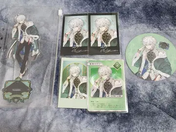 Dytica 무라쿠모 카게츠 아크릴 스탠드 폴라로이드 4장 코스터 세트