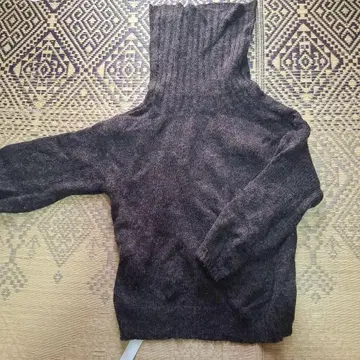 Discoat 다크 그레이 니트 스웨터 M