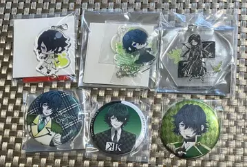 K 히스이 류 캔뱃지 아크링 키링