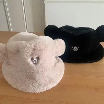 미키마우스 귀도리 모자 2종 세트