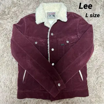 Lee 버건디 코듀로이 자켓 L 사이즈