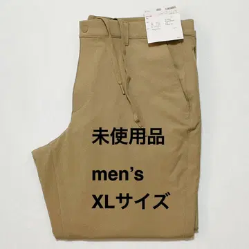 미사용품 유니클로 웜 스트레치 팬츠 베이지 XL 남성용(590)