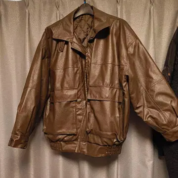 IR 합성 가죽 A2 블루종 M 사이즈