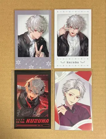 니지산지 굿즈 쿠츠하 폴라로이드풍 카드 7주년