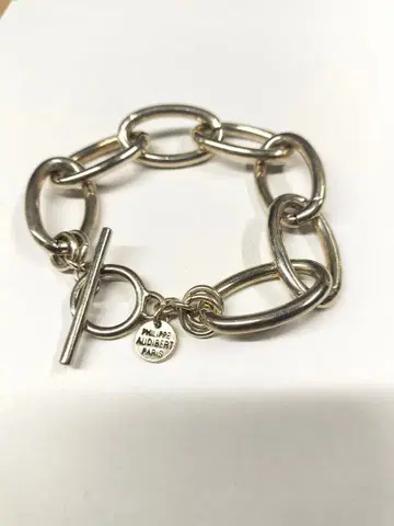 PHILIPPE AUDIBERT 실버 체인 팔찌