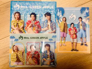 Mrs. GREEN APPLE 비주얼 시트 3매 세트