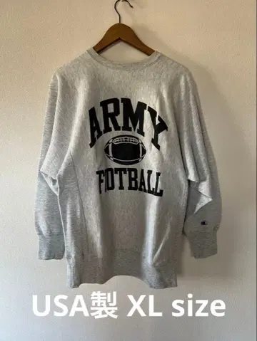 XL 사이즈 ARMY FOOTBALL 챔피온 리버스 위브 USA 제조
