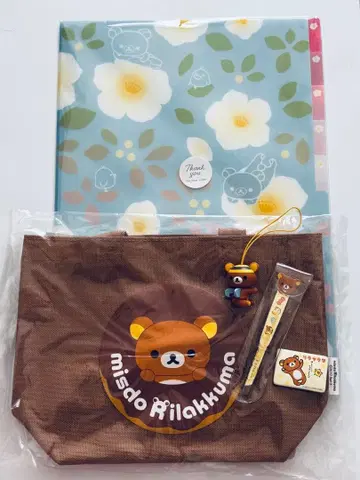 리락쿠마 클리어 파일 & 토트백 여러가지 세트