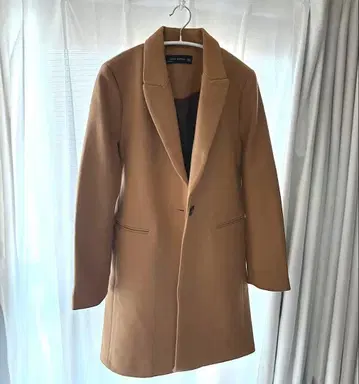 ZARA 코트 M 새상품 카멜