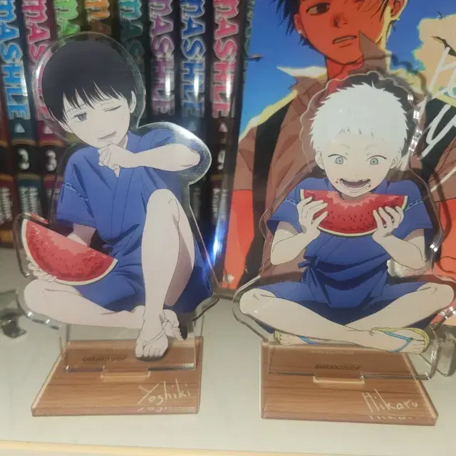 히카루가 죽은 여름 히죽여 수박 아크릴 스탠드 양도