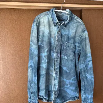 SOPHNET. 카모플라쥬 데님 셔츠 M 사이즈