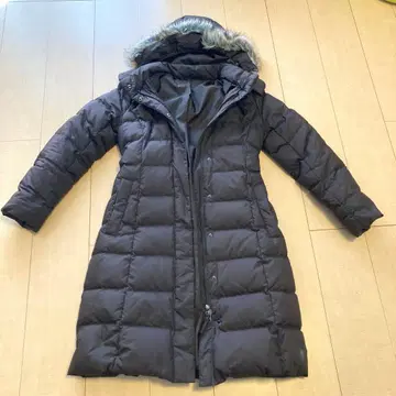 유니클로 UNIQLO 다운 코트 S 사이즈 브라운